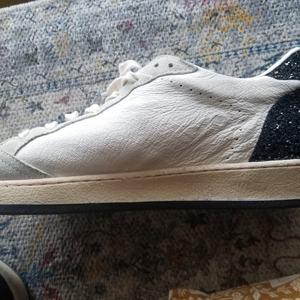 Golden Goose Women's Cream and Gold Star Sneakers EURO 41= US 10.5 - Picture 12 of 12